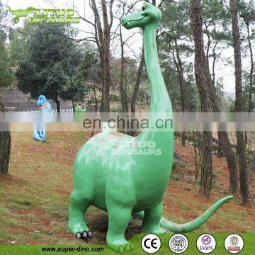 Amusement Park Resin Dinosaur Brachiosaurus Statue