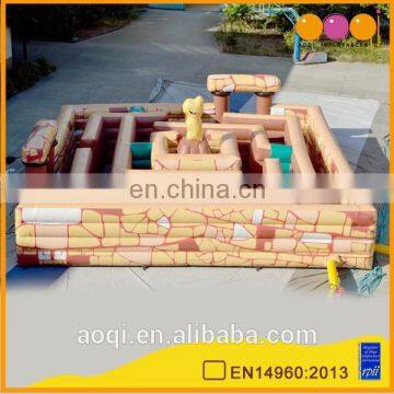 2015 new design Minos inflatable maze playground for kids