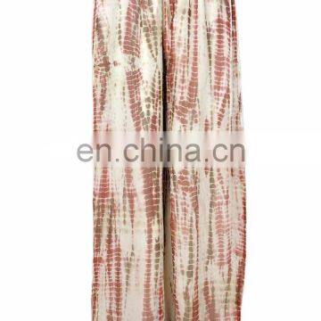 Georgette Tie Dye Trousers