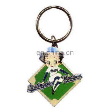 Silver Gold Metal Cartoon Funny KEY CHAIN KEY RING