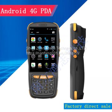 PDA3503 4inch Touch Screen 4G Android OS Wireless NFC RFID Barcode Scanner PDA Handheld PDA for Logistics Warehouse Use Data