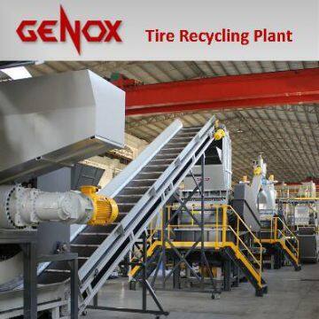 Truck Tire and Car Tire Recycling Plant/Recycling Machine/Paper Shredder photo-2