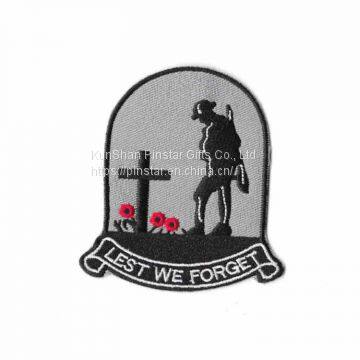 Lest We Forget Memorial Day Laser Cut Patch photo-3