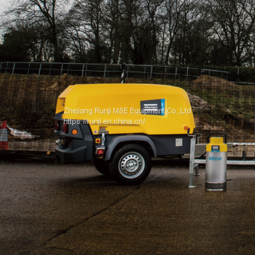 ATLAS COPCO XAS57E XAS 57 E Portable Electric Air Compressor 7 BAR  102PSI 3M3/MIN 105CFM FOR SALES
