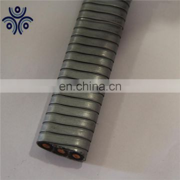 High standard 3kv 5 kv EPDM insulated copper conductors armored with galvanized steel strip Oil resistance esp power cable