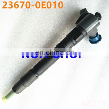 Genuine and new common rail injector 295700-0550 FOR HILUX REVO 1GD-FTV 2.8L 23670-0E010