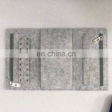 Simple Felt Purse Coin Money Case Holder Bag photo-6