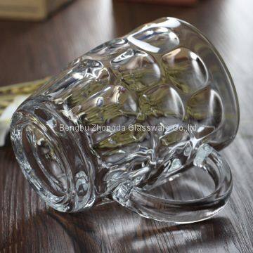 Engrave Logo Glass Mug With Handle photo-2