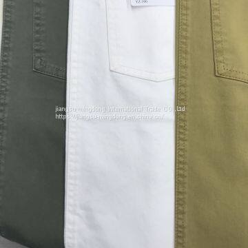 97%Cotton 3%Spandex Slub Sateen Fabric photo-3