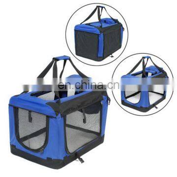 Waterproof Dog Pouch Bag With Roll Up Window Recycled Pet Carrier Travel Bag