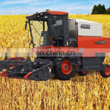 kubota pro1108 full feeding combine harvester for wheat rice