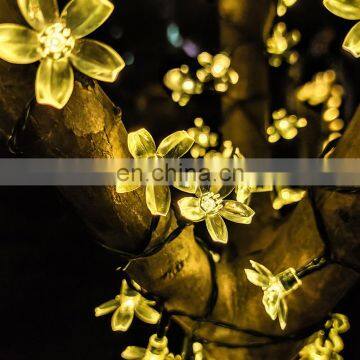 Christmas Led Cherry Light Garland Outdoor Lighting Solar Operated String Fairy Lights Decors photo-4