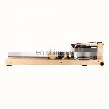 Top Quality Indoor Fitness Monitor Club For Sale Row Machine Commercial Wooden Rowing Water Rower Machine