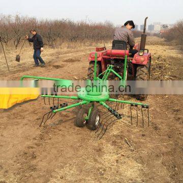 CE approved double function raking and tedding MBR2500 hay rake