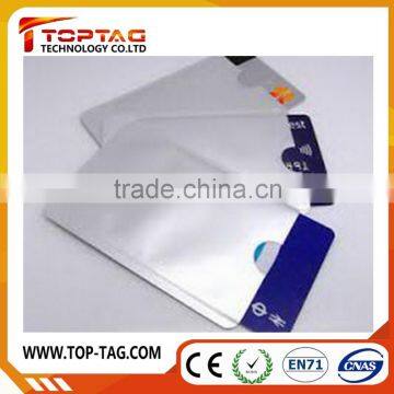 Aluminum foil blocking sleeves / Credit Card Secure Protection shield