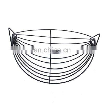 Farmhouse Home Storage Kitchen Food Fruits Organizer Egg Mesh Wire Rack Metal 2 Tier Fruit Basket photo-3