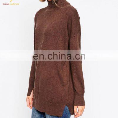 Womens Yellow Cashmere Pullover Sweater On Sale photo-3