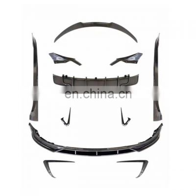 Accessories Carbon Fiber Body Kit Star tech Body kit Wide body Kit Front Lip For Tesla Model 3