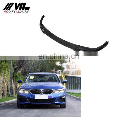 Modify Luxury Carbon Fiber Car Front Lip Spoiler for BMW 3 Series G20 G28 M-TECH 2020