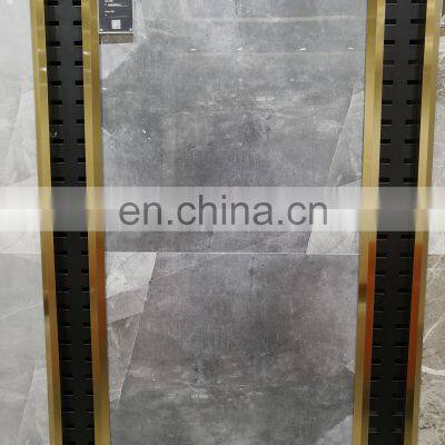 Full Polished Gray Glossy Glazed Porcelain Tile photo-5