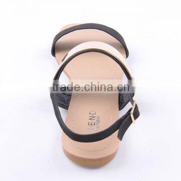 Hot Selling Latest Low Heel Ladies New Fashionable Flat Sandals With Sequined Decoration photo-5