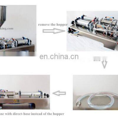 100-1000ml Double Nozzles Automatic Paste Ink Pneumatic Filling Machine photo-5