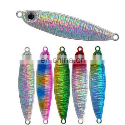 Amazon 7/10/15/20/30 g Stock Wholesale Lead Fish Baits Artificial Fishing Metal Jig Spoons photo-2