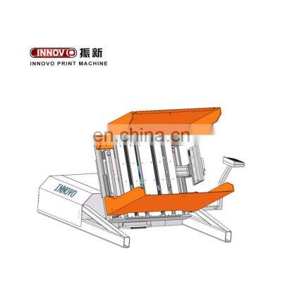 Pile Turning Aligning Dust Removing Paper Separation Turner Machine