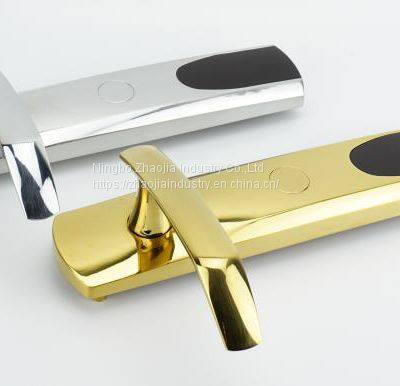 China made cheap zinc alloy mifare card hotel door lock