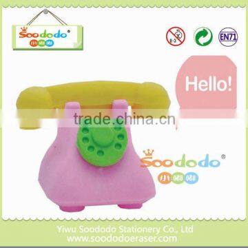Kids Toys Telephone Shape Eraser