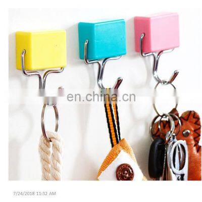 Strong Colorful Plastic Fridge Hook Magnet photo-2