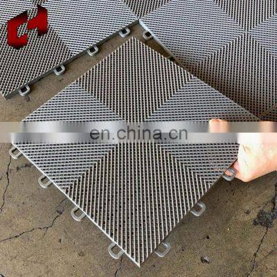 CH Cheapest Popular Bathroom Color 500*500 Flexible 3Cm Non-Slip Floor Mat Puzzle Interlocking Decking Tile Interlocking