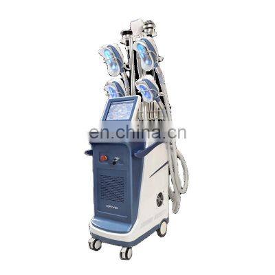 5 head auto cryolipolysis vacuum 360 degree cryo slimming fat freezing cooling 5 handles cryo lipolysis cryolipolyse machine