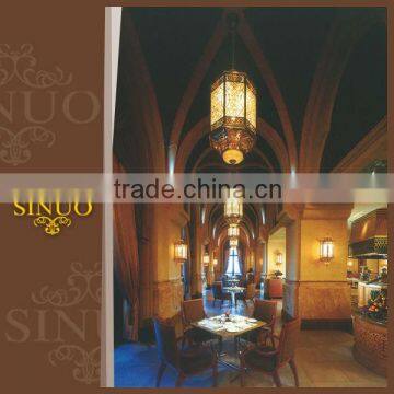 Luxury high quality restaurant interior decoration design