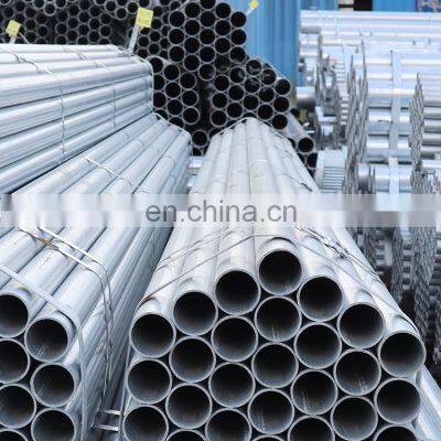 China manufacturer dx51d dx52d galvanized steel seamless round pipe tube