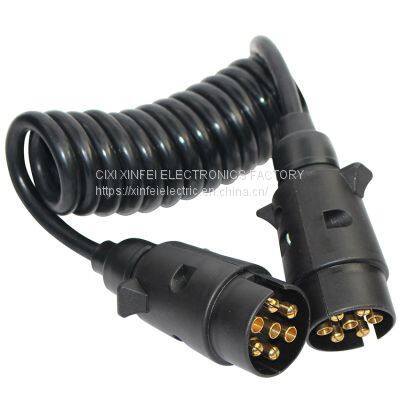 Factory Directly 7*0.5mm Trailer Wire Trailer Connector Plug Cable 2m For Automotive photo-2