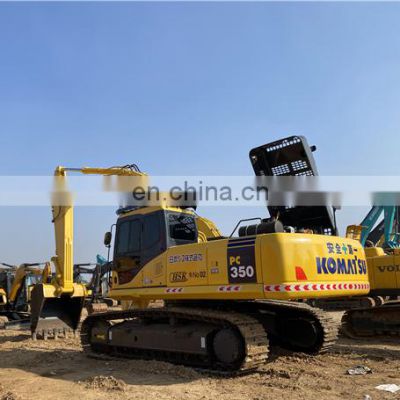 High quality low working hours komatsu pc350 pc300 pc240 pc220 pc200 second hand Japan original excavator in stock now