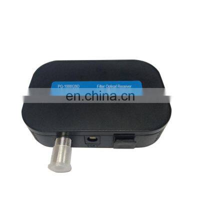 PG-1000GSD FTTH  with wdm Filter catv Optical Receiver nodes mini optical node indoor