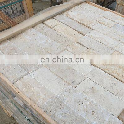 New Services Luxury Home decoration Model Turkish Travertine Free Length Split Face from Turkey CEM-SF-01-15