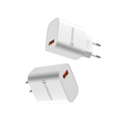 2022 OEM Design Logo Travel Charger US EU QC 3.0 USB Charger For Xiaomi Phone Charging