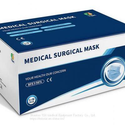 3 Ply Type IIR Medical Surgical Mask (Ear-Loop) CE Marked and Meets the Requirements of EN14683:2019 Type IIR photo-4
