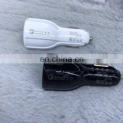 Wholesale 10W 2A USB Adapter Dual 2 Port Universal Mobile Phone USB Qc3.0 Car Charger for IPhone photo-5