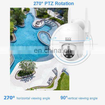 Xiaovv PTZ Action Camera IP65 Waterproof Infrared 8 Night Vision Rotating 2K HD Image Quality Light Supported by Mi Home App photo-2
