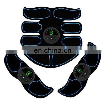 EMS Muscle Stimulator Abs Abdominal Muscle Toner Body Fitness Shaping Massage Patch Sliming Trainer photo-3