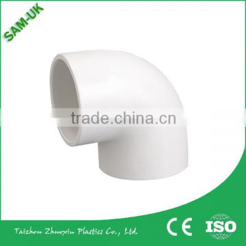 1/2"-4" ASTM Standard SCH40 PVC Pipe Elbow 90 Deg