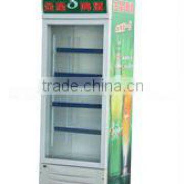 268L Single Glass door upright display cabinet,showcase with CE