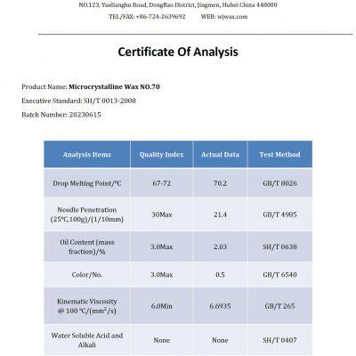 Microcrystalline Wax For Jar/Cup Candles photo-2