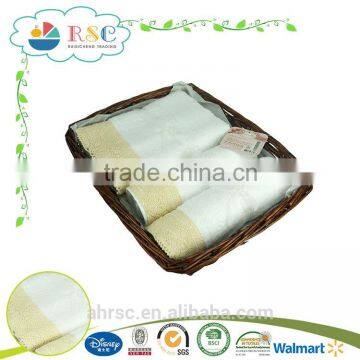 Thick bath towel/face towel set softextile