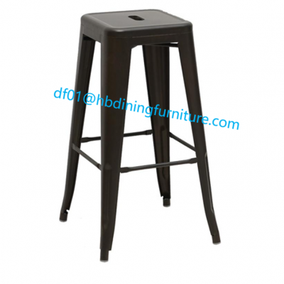 Dining Furniture Metal Dining Stool Breakfast Bar Stool Gaming Chair Foot Stool