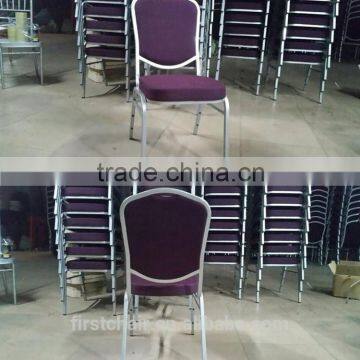 FOSHAN FURNITURE 2015 NEW STYLE IRON STACKABLE CHAIR FOR HOTEL photo-4